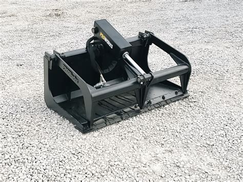 mini skid steer loader attachments|mini skid steer grapple attachment.